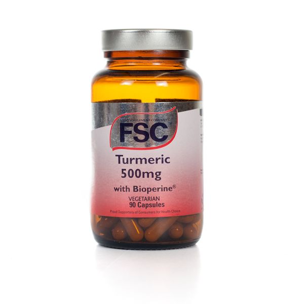 FSC Turmeric 500mg with Bioperine 90's