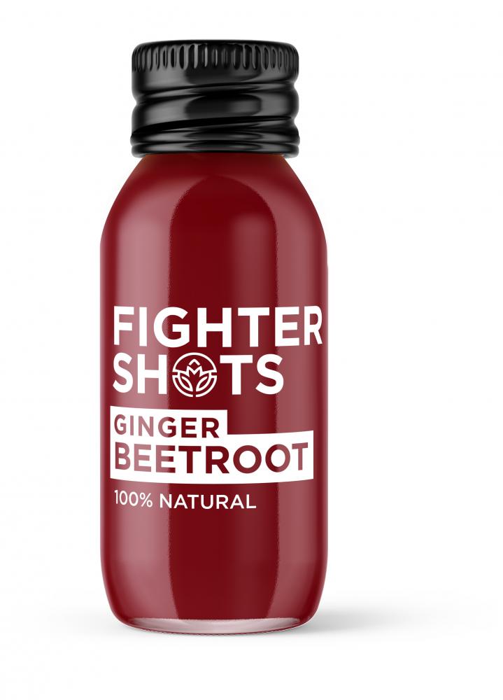 Fighter Shots Ginger Beetroot 60ml SINGLE