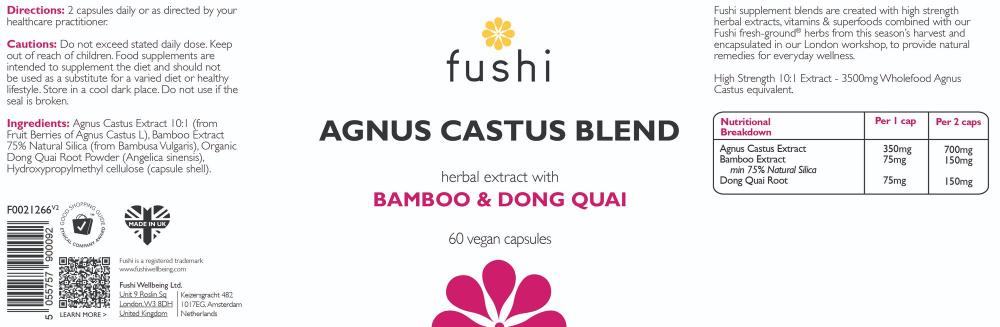 Fushi Agnus Castus Blend 60's