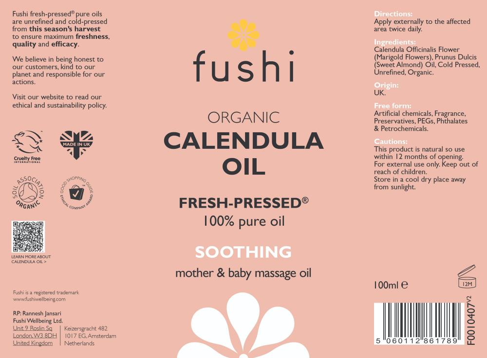 Fushi Organic Calendula Oil 100ml