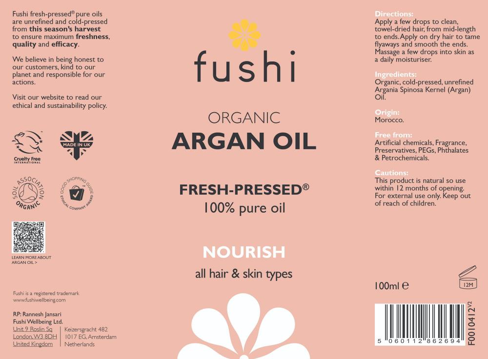 Fushi Organic Argan Oil 100ml