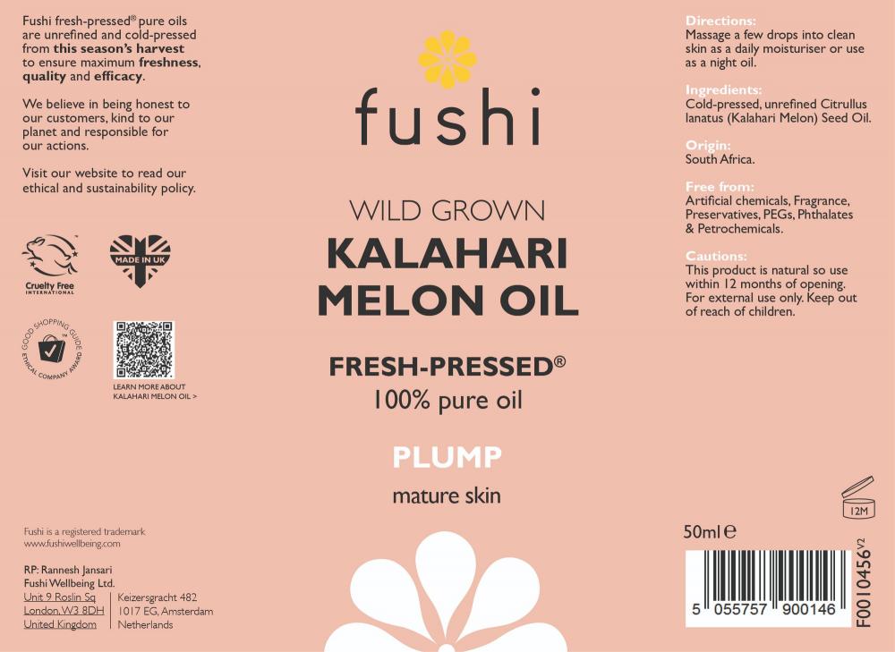 Fushi Wild Grown Kalahari Melon Oil 50ml