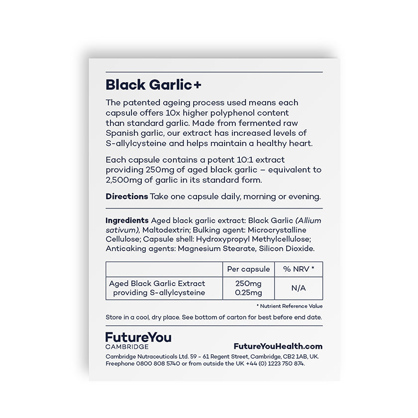 FutureYou Cambridge Black Garlic+ 28's