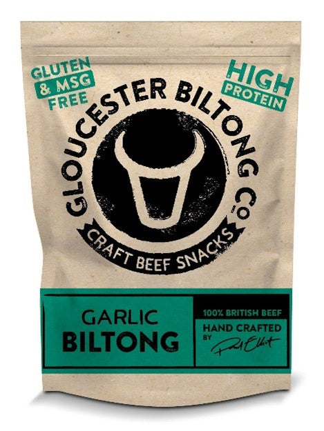 Gloucester Biltong Co Garlic Biltong 30g