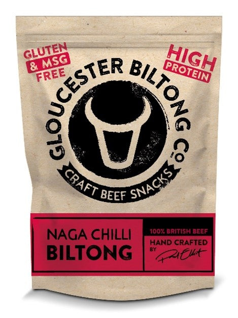 Gloucester Biltong Co Naga Chilli Biltong 30g