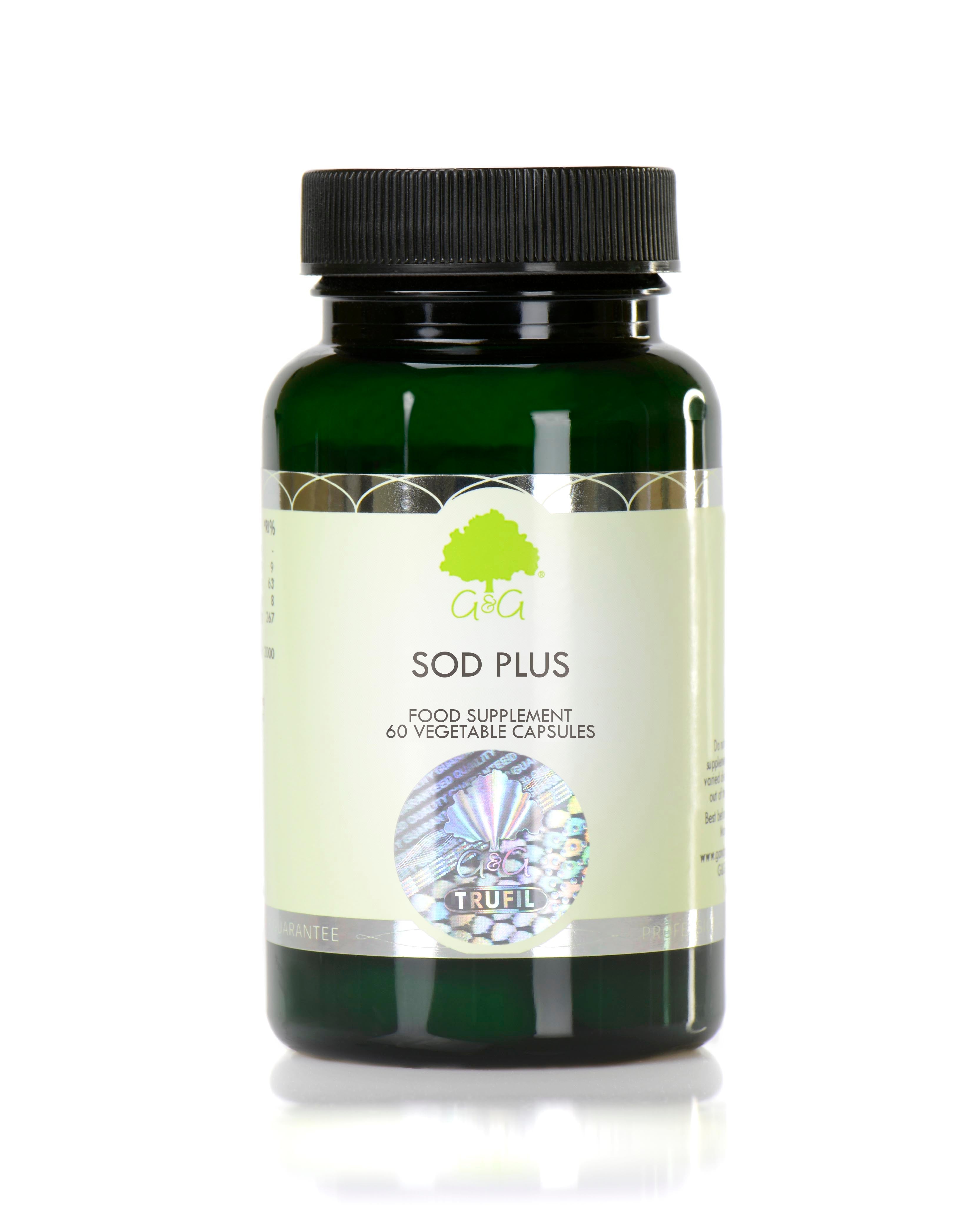 G&G Vitamins SOD Plus (Superoxide dismutase) 60's