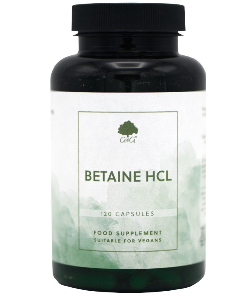 G&G Vitamins Betaine HCL 120s