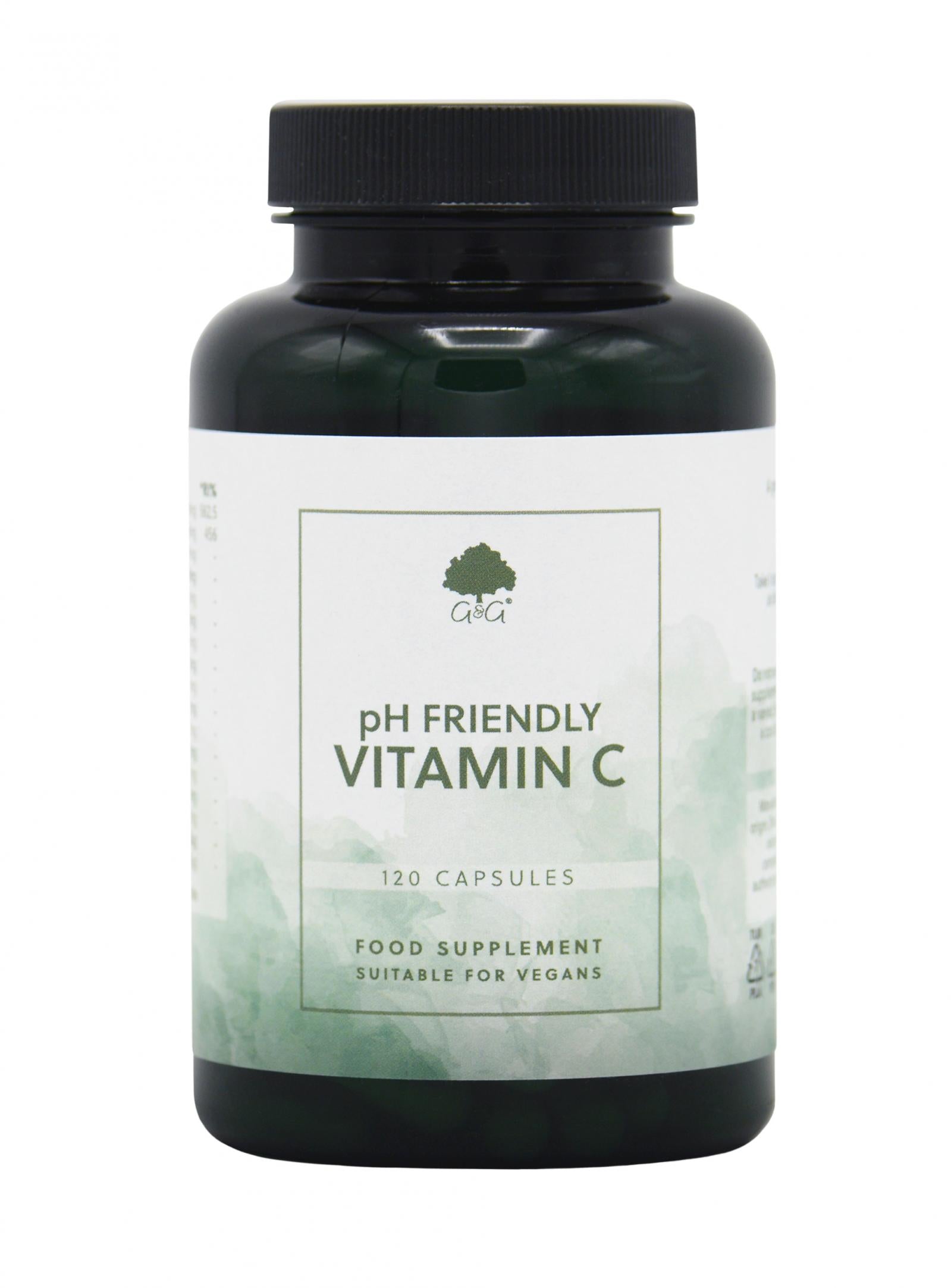 G&G Vitamins pH Friendly Vitamin C 120s