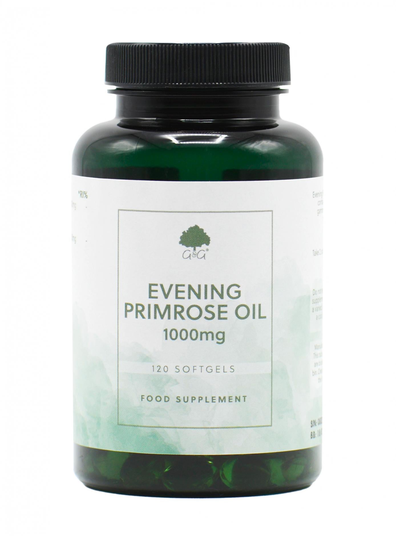 G&G Vitamins Evening Primrose Oil 1000mg 60s