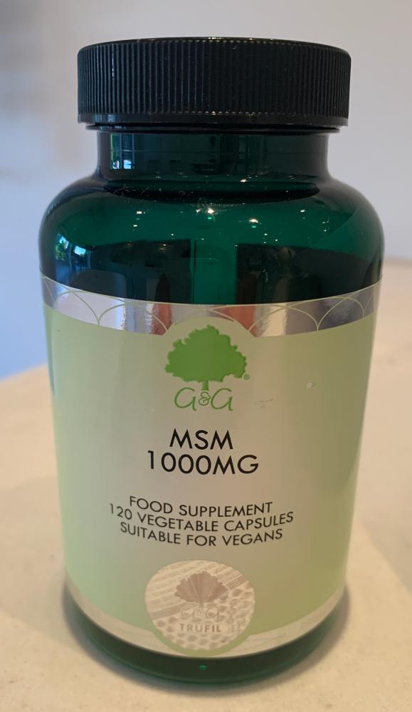 G&G Vitamins MSM 1000mg 120's