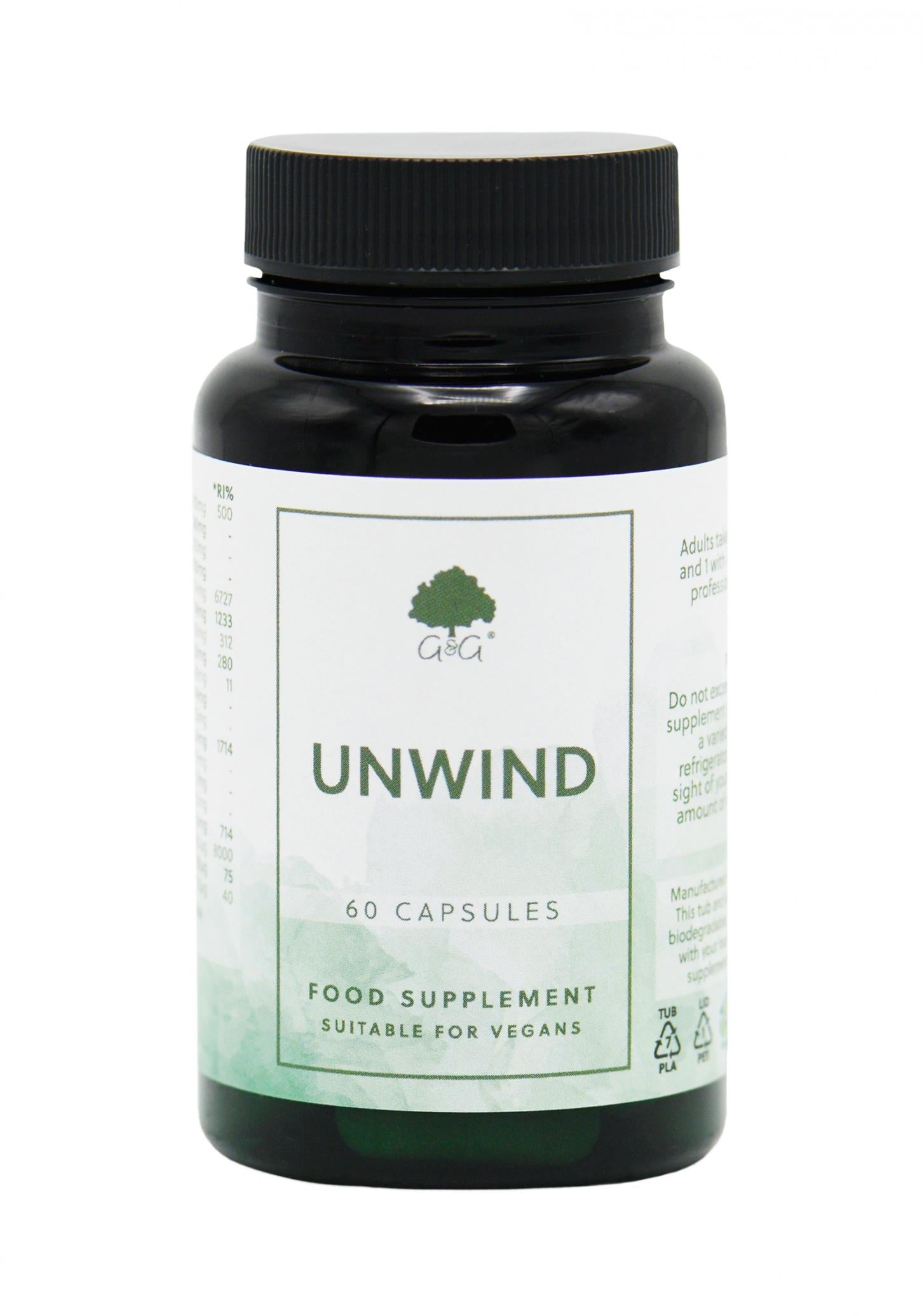 G&G Vitamins Unwind (formerly Special B Complex) 60's