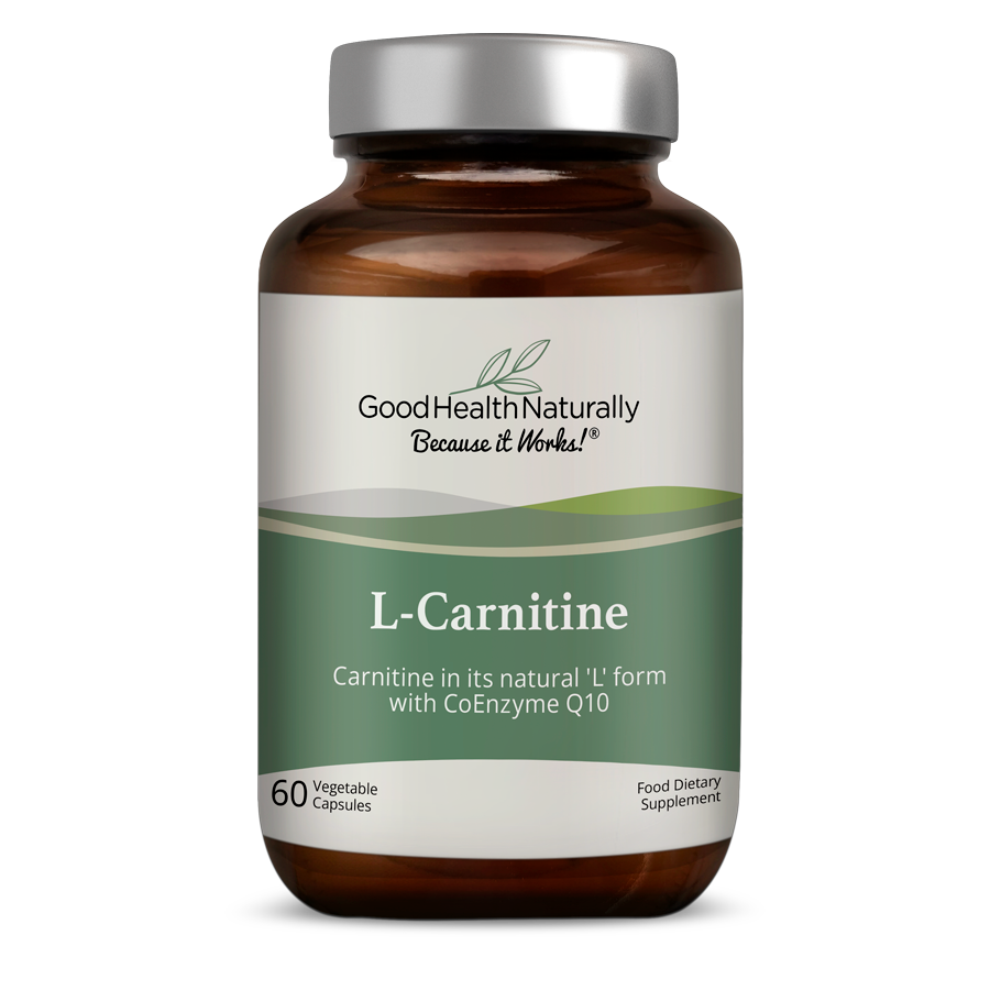 Good Health Naturally L-Carnitine with CoEnzyme Q10 60s