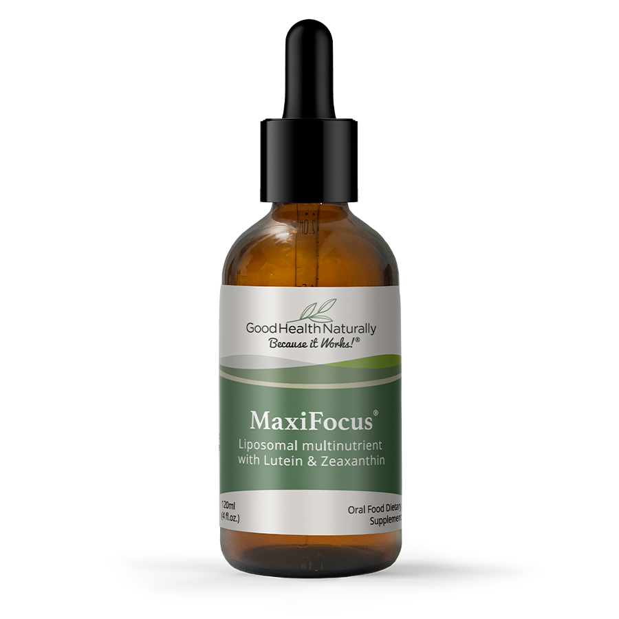 Good Health Naturally MaxiFocus Liposomal Multinutrient with Lutein & Zeaxanthin 120ml