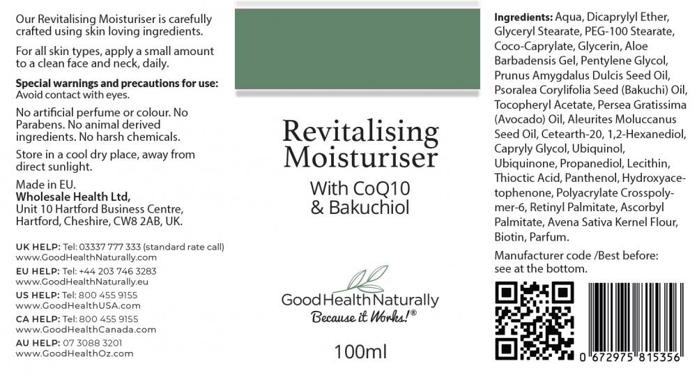 Good Health Naturally Revitalising Moisturiser 100ml