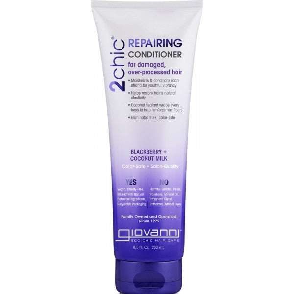 Giovanni 2chic Repairing Conditioner Blackberry + Coconut Milk 250ml