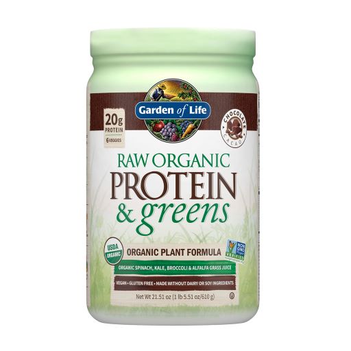 Garden of Life Raw Organic Protein & Greens Chocolate 610g