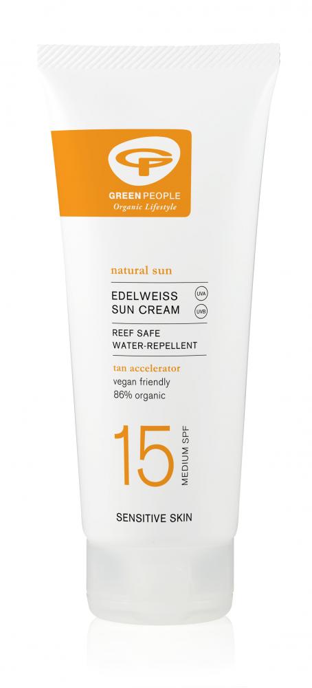 Green People Edelweiss Sun Cream SPF15 200ml