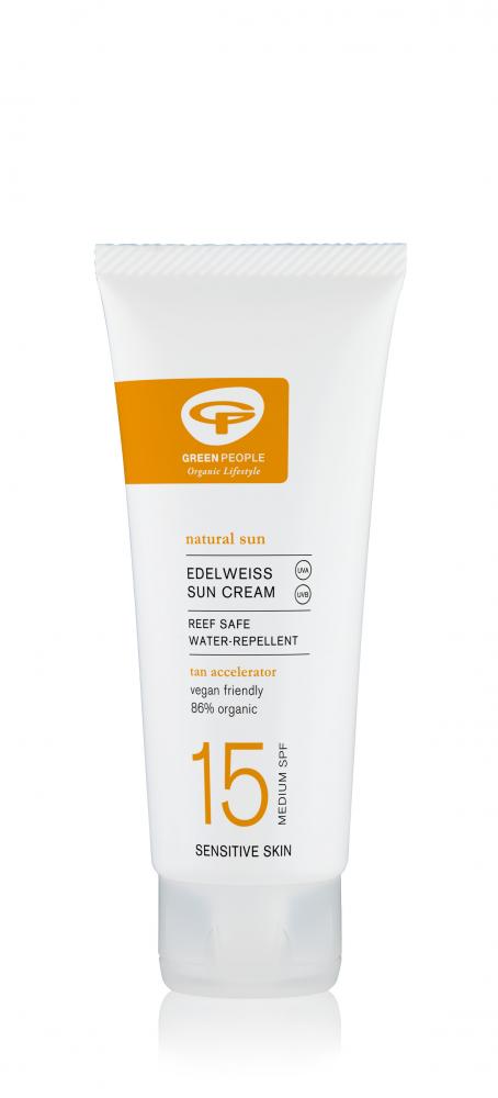 Green People Edelweiss Sun Cream SPF15 100ml