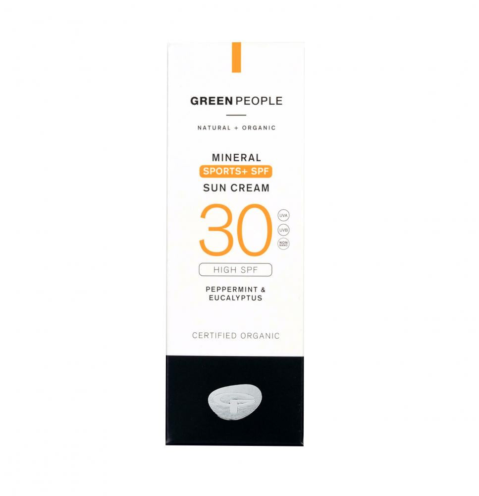 Green People Mineral Sports + SPF30 Sun Cream 50ml