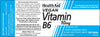 Health Aid Vegan Vitamin B6 10mg 100's