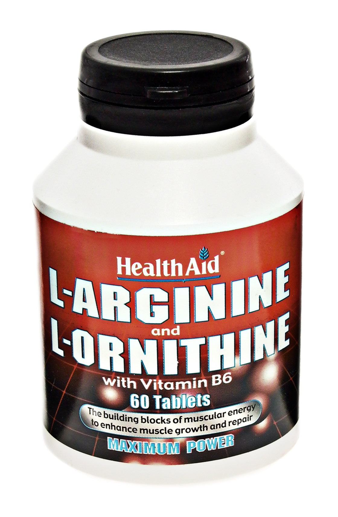 Health Aid L-Arginine and L-Ornithine with Vitamin B6  60's