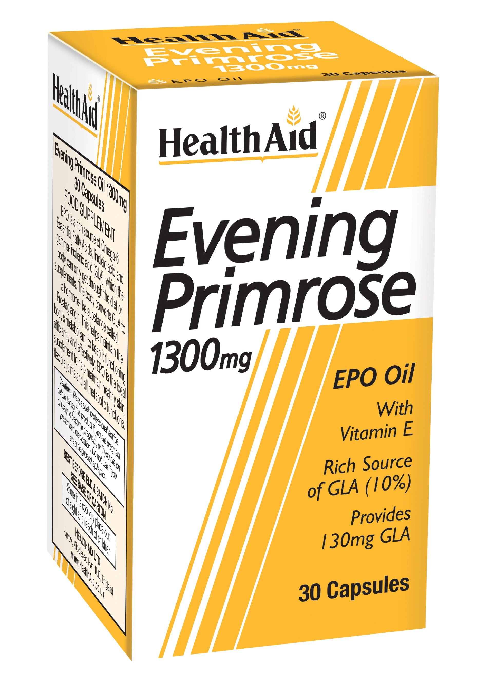 Health Aid Evening Primrose Oil 1300mg  30's