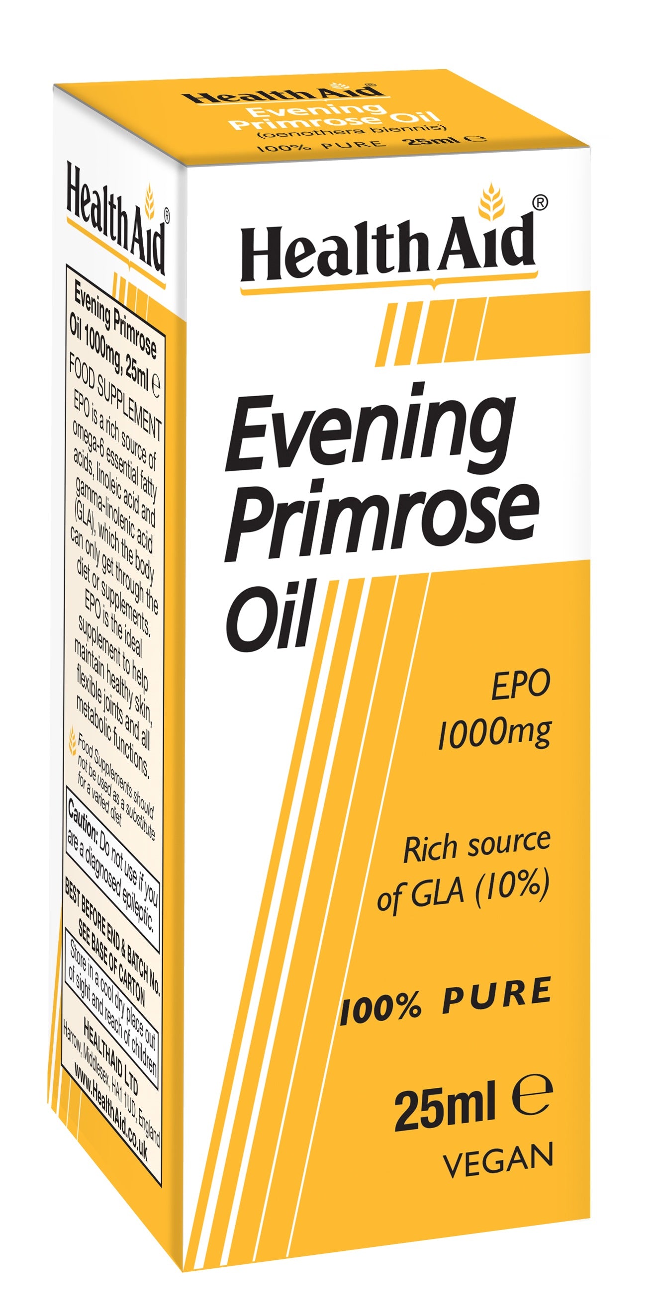 Health Aid Evening Primrose Oil 1000mg 25ml