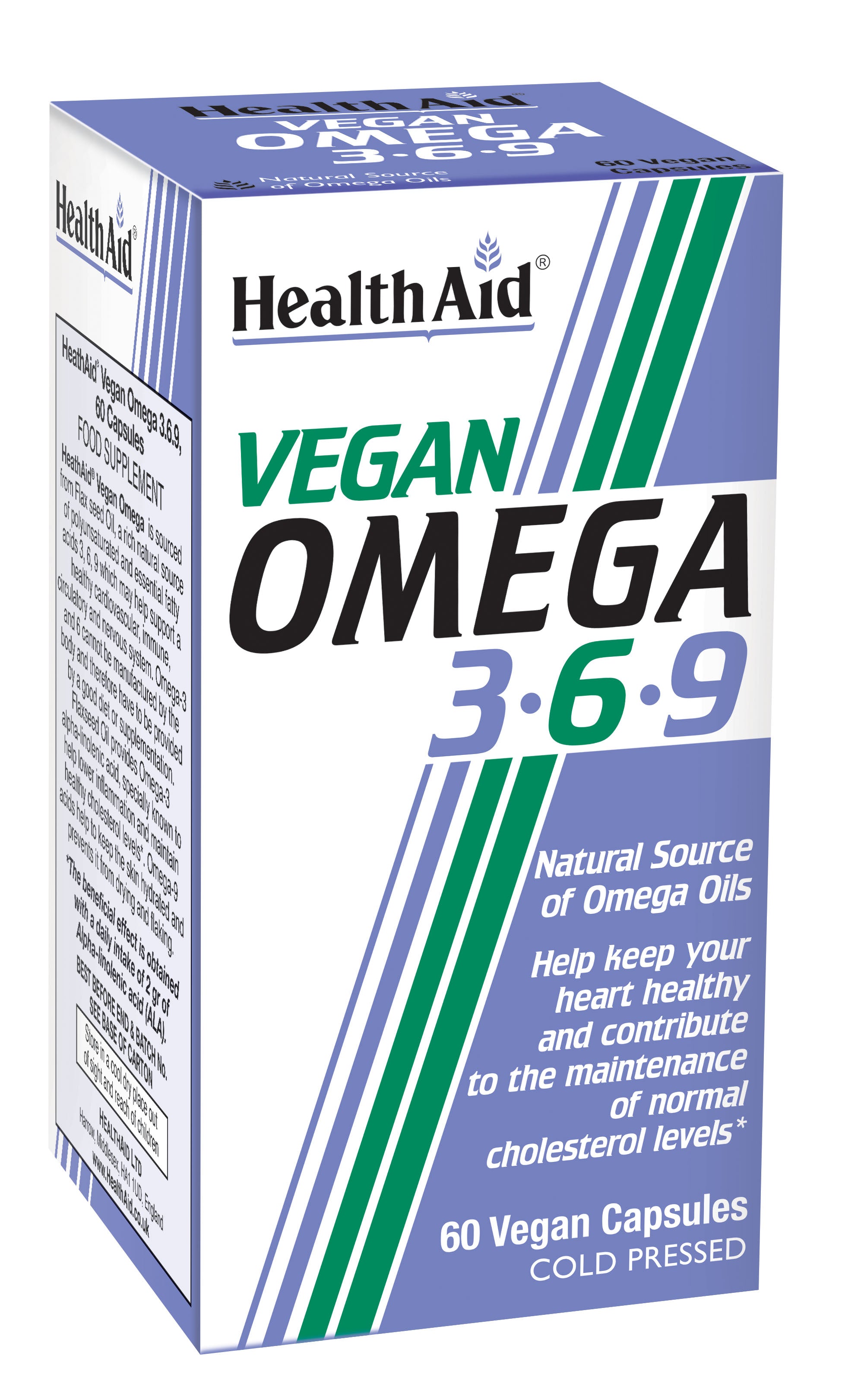 Health Aid Vegan Omega 3.6.9  60's