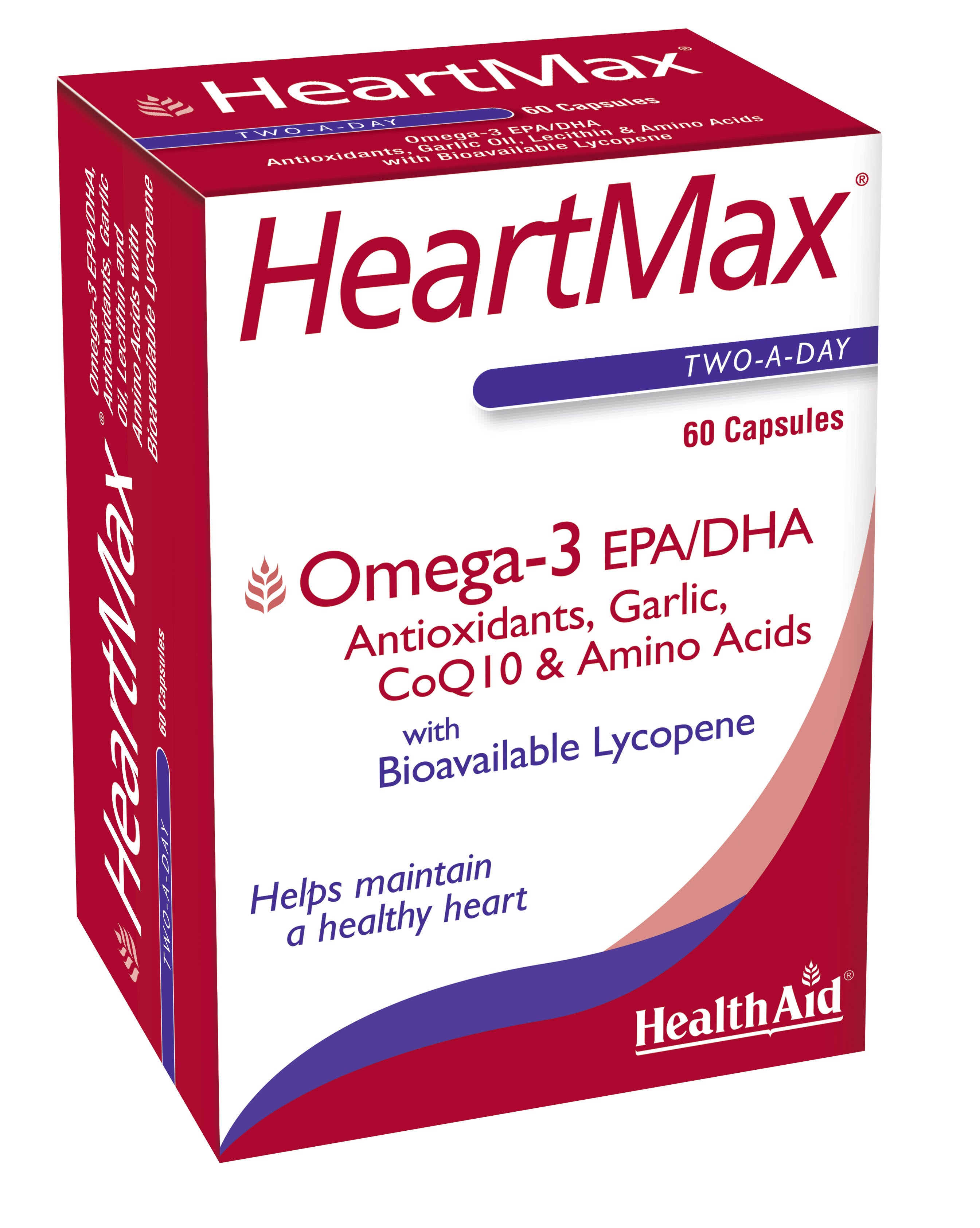 Health Aid HeartMax Omega-3 EPA/DHA  60's