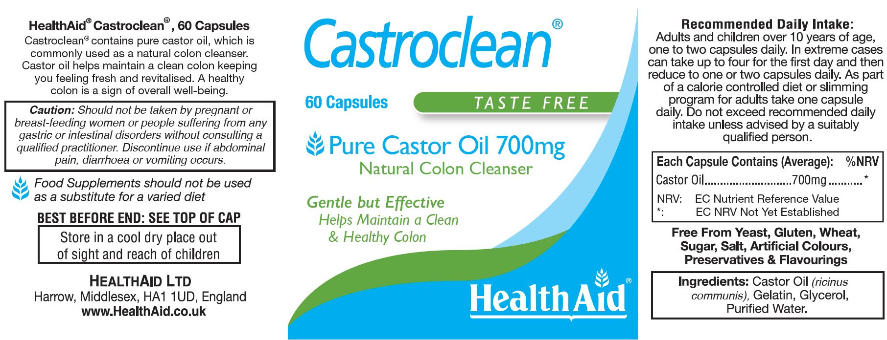 Health Aid Castroclean  60's