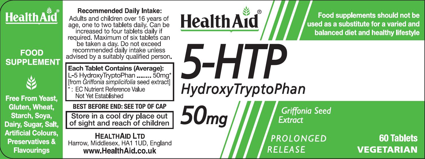 Health Aid 5-HTP 50mg 60's