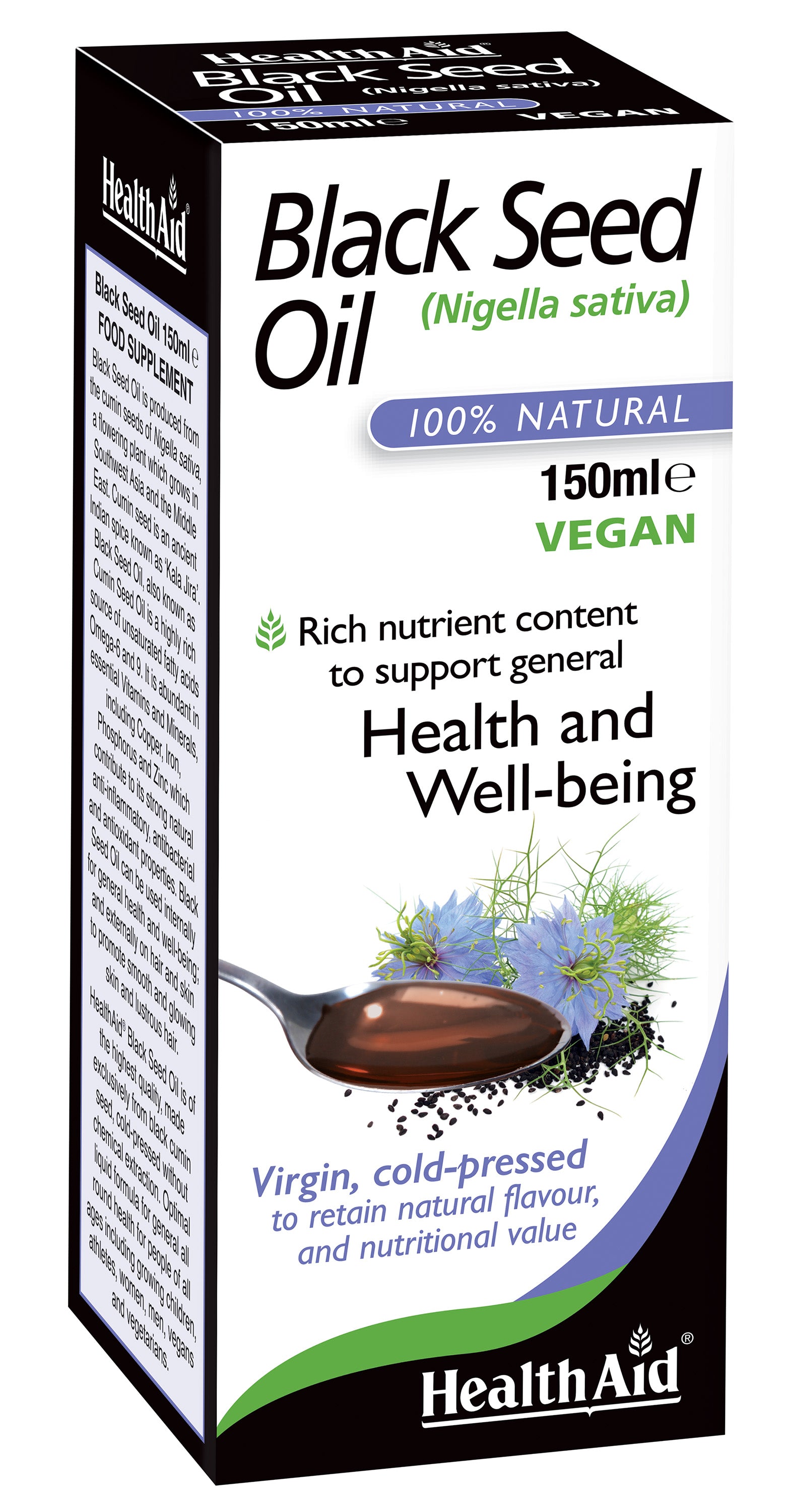 Health Aid Black Seed Oil 150ml