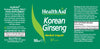 Health Aid Korean Ginseng 50ml