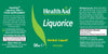 Health Aid Liquorice 50ml