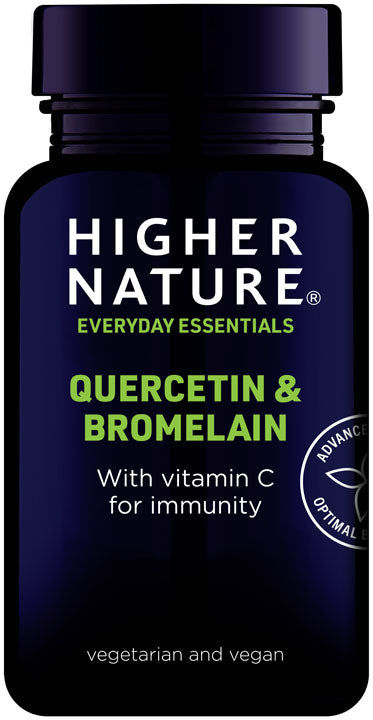 Higher Nature Quercetin & Bromelain 60's