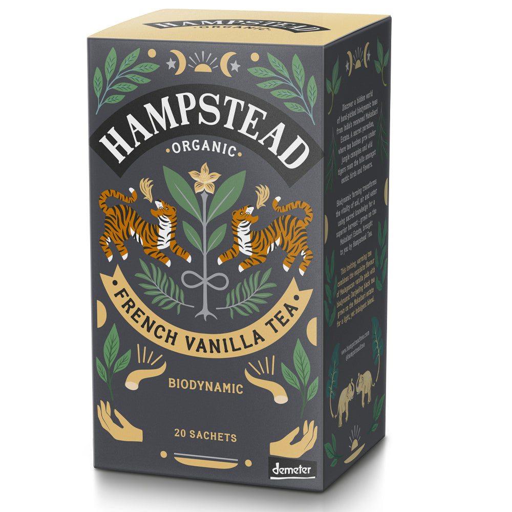 Hampstead Tea Organic French Vanilla Tea 20s