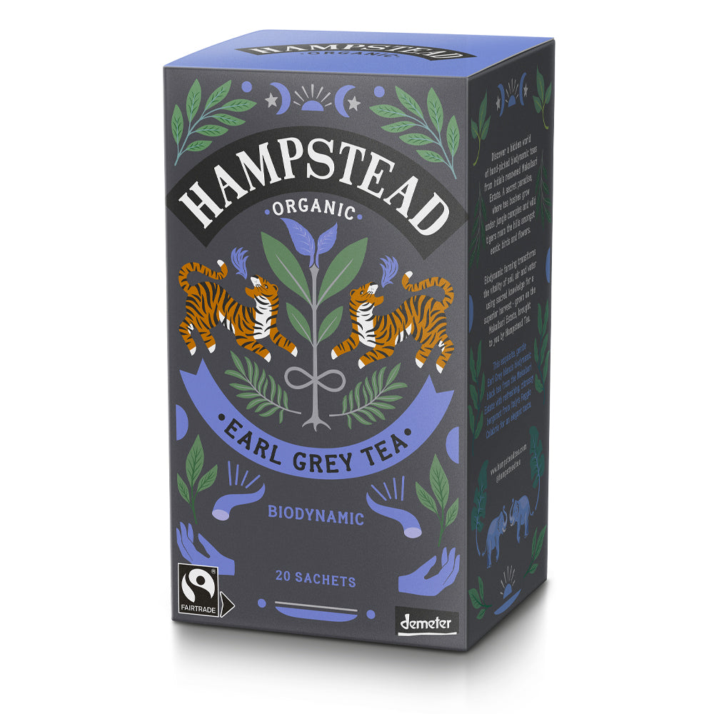 Hampstead Tea Organic Earl Grey Tea 20s