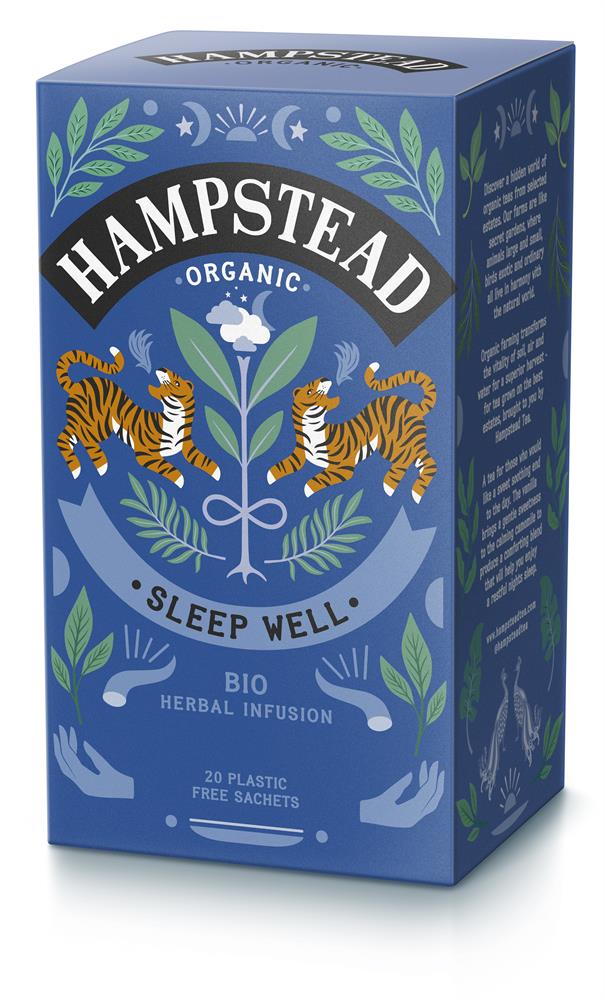 Hampstead Tea Organic Sleep Well Herbal Infusion 20s