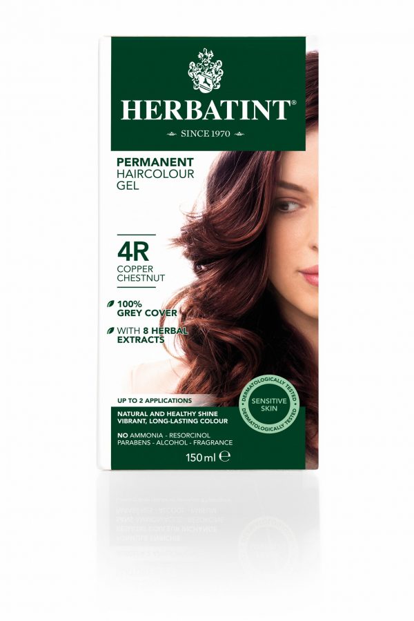 Herbatint Permanent Hair Colour Gel 4R Copper Chestnut 150ml