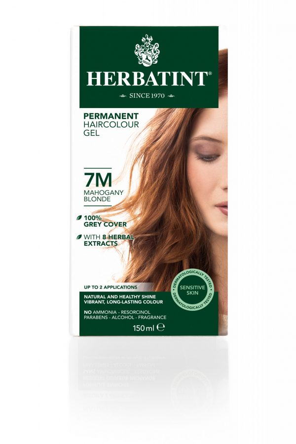 Herbatint Permanent Hair Colour Gel 7M Mahogany Blonde 150ml