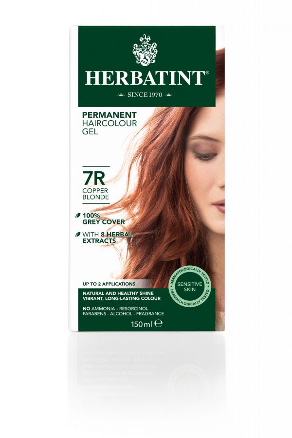 Herbatint Permanent Hair Colour Gel 7R Copper Blonde 150ml