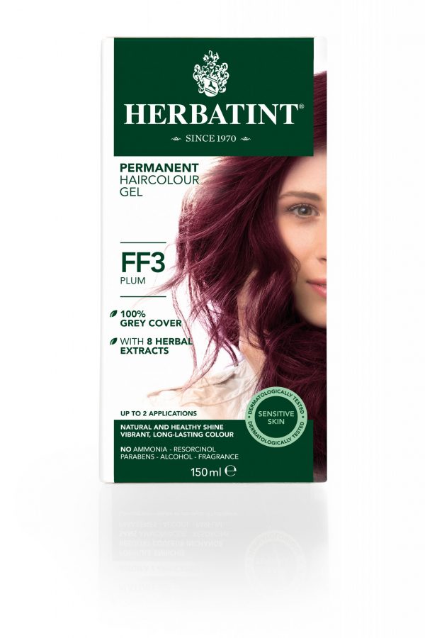 Herbatint Permanent Hair Colour Gel FF3 Plum 150ml