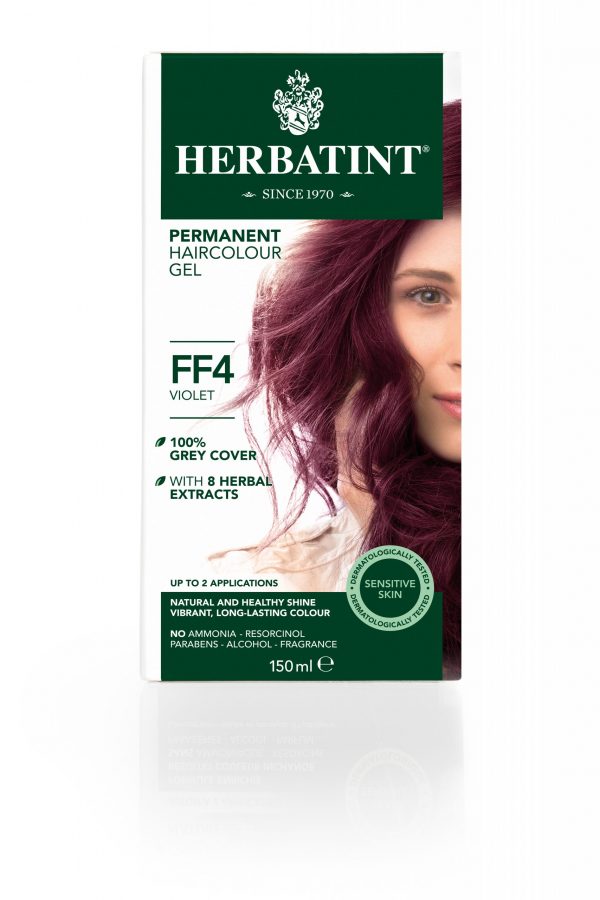 Herbatint Permanent Hair Colour Gel FF4 Violet 150ml