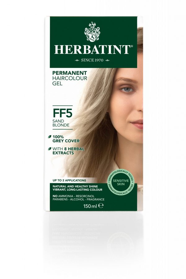 Herbatint Permanent Hair Colour Gel FF5 Sand Blonde 150ml