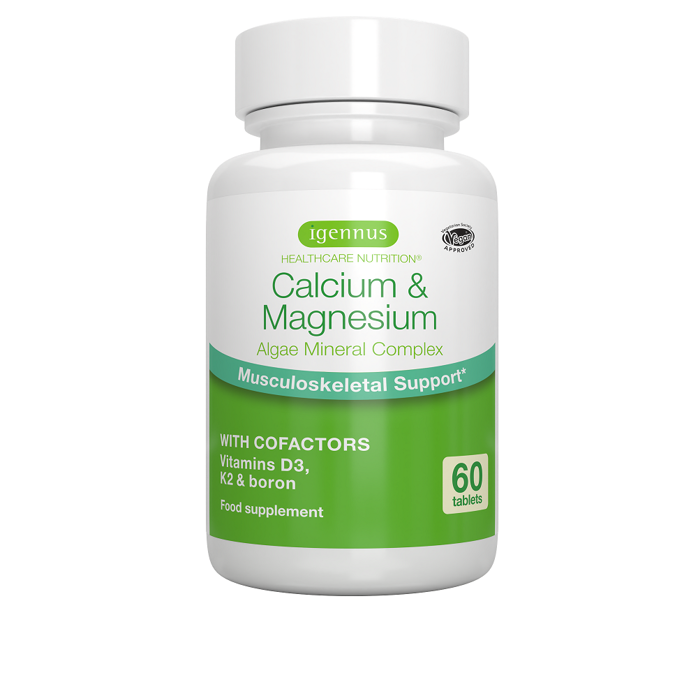 Igennus Calcium & Magnesium Musculoskeletal Support 60's
