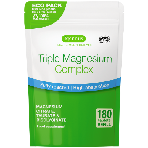 Igennus Triple Magnesium Complex Refill Pouch 180s