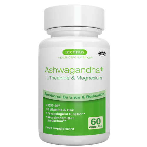 Igennus Ashwagandha + L-Theanine & Magnesium 60s