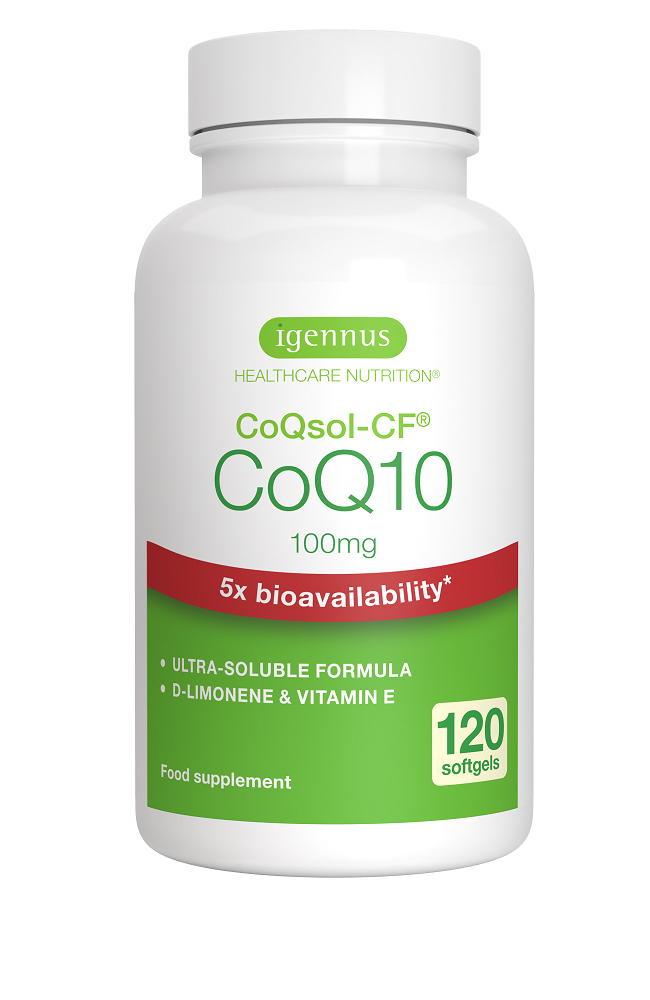 Igennus CoQsol-CF® CoQ10 100mg 120's