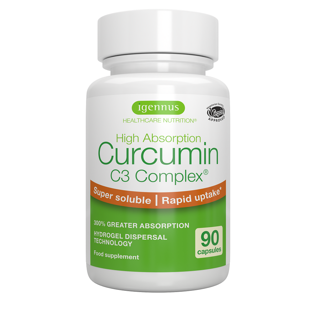 Igennus High Absorption Curcumin C3 Complex 90s