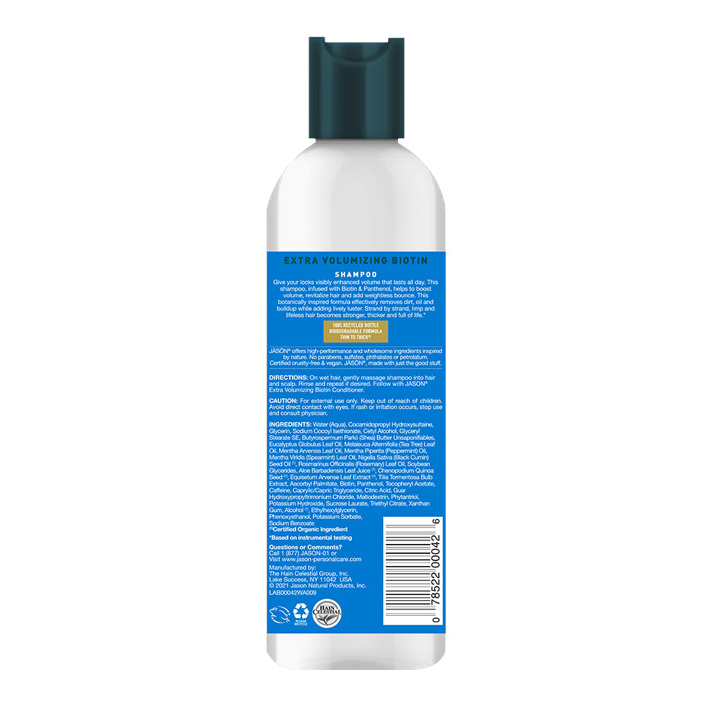 Jason Extra Volumizing Biotin Shampoo 237ml